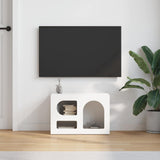 TV Cabinet White 60 x 35 x 40 cm Engineered Wood 891284