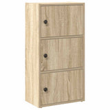 Bookcase Sonoma Oak 40x24x77 cm Engineered Wood 860366