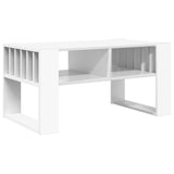 Coffee Table White 92 x 49.5 x 45 cm Engineered Wood 8000108