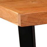 Bar Table Solid Acacia Wood 60x60x107 cm 245435