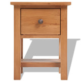 Nightstands 2 pcs 36x30x47 cm Solid Oak Wood 3053416