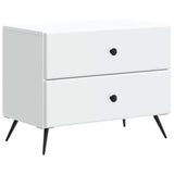 Bedside Cabinet White 62 x 34.5 x 47.5 cm Engineered Wood 895465