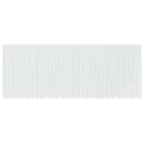 Lace Curtain White 260 x 1200 cm Polyester 4107862