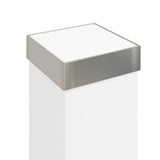 Bollard Lights with Sensor 3 pcs 80 cm Stainless Steel IP44 4006056