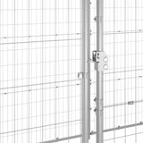Outdoor Dog Kennel Galvanised Steel 12,1 m 3082309