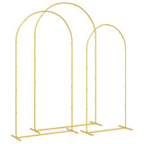Wedding Arch 3 pcs Gold Steel 42023038