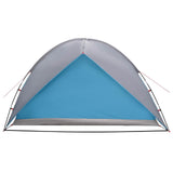 Camping Tent with Rainfly Water-resistant Dome Blue 42028526