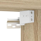 Wall Shoe Cabinet Sonoma Oak 100x35x38 cm Engineered Wood 821023
