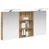Bathroom Cabinet Set 3 pcs 120 x 10.5 x 60.5 cm Engineered wood 3403743
