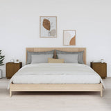 Bedside Cabinets 2 pcs Honey Brown 40x34x45 cm Solid Wood Pine 818282