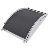 Folding Sun Loungers 2 pcs Aluminium and Textilene 43654