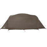 ZNTS Family Tent Tunnel 6-Person Brown Waterproof 4009576