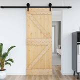 Door NARVIK 85x210 cm Solid Wood Pine 154428
