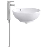 Bathroom Wash Basin Chrome 44 x 44 x 16 cm Metal 890246