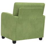 Armchair Light Green Velvet 42043415