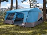 Family Tent with Rainfly Water-resistant 9-Person Blue 42042247