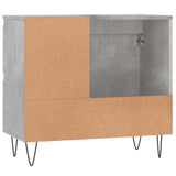 Bathroom Cabinet Concrete Grey 65x33x60 cm Engineered Wood 831608