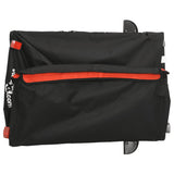 Bike Trailer Black and Orange 45 kg Iron 94089