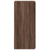 Sideboard Brown Oak 30x42.5x93 cm Engineered Wood 846277