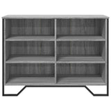 Sideboard Grey Sonoma 101x35.5x74.5 cm Engineered Wood 848557