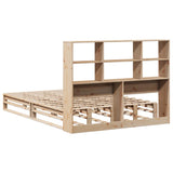 Bookcase Bed without Mattress 120x190 cm Small Double Solid Wood 3323941