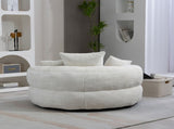 COOLMORE Lazy Sofa Durable Comfort Lounger High Back Bean Bag Chair Couch With Three Pillows for W2678P312242
