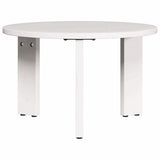 Coffee Table 2 pcs White Solid Pine wood 873560