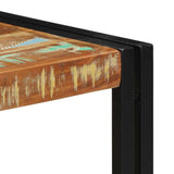 Coffee Table Multicolour 50x50x35 cm Solid Wood Reclaimed 4016680