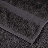 12 Piece Premium Towel Set SOLUND Anthracite 600 gsm 137571
