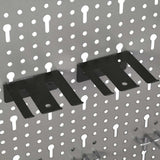 145351 Wall-mounted Peg Boards 3 pcs 40x58 cm Steel