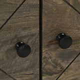 Coffee Table Black 80x50x40 cm Solid Wood Mango 4017689