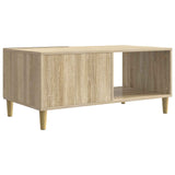 Coffee Table Sonoma Oak 90 x 50 x 40 cm Engineered Wood 895187