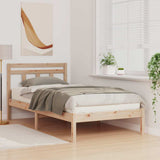 Bed Frame Brown 80 x 200 cm Solid Pine Wood 872344