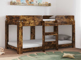 Bunk Bed for Kids Smoked Oak 80 x 160 cm Engineered Wood 3410551