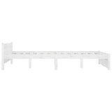 Bed Frame without Mattress with Drawers White 160x200 cm 3103570
