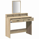 Dressing Table Sonoma Oak 100 x 41 x 140 cm Engineered Wood 865147
