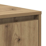 Coffee Table Artisan oak 80 x 80 x 31 cm Engineered wood 875487