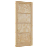 Interior Door ORKDAL Brown 86 x 198.5 cm Plywood 4102671