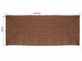Area Rug Grey 100 x 200 cm Jute 42010413