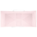 Paper Bags 250 pcs with Handles Pink 26x12x35 cm 4101674