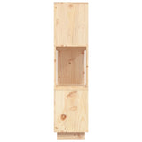 Book Cabinet/Room Divider 80x25x101 cm Solid Wood Pine 814054