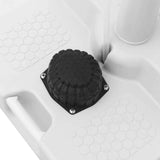 Camping Handwash Stand with Wheels Grey 72 x 42 x 103 cm 42001432