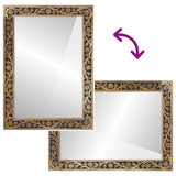 Bathroom Mirror 50x70x2.5 cm Solid Wood Mango and Glass 358243