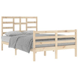 Bed Frame without Mattress Solid Wood 120x200 cm 3105855