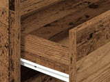 Cabinets with 2 Drawers 2 pcs Old Wood 60x31x40 cm Engineered Wood 858836