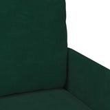 Sofa Sets 3 pcs Dark Green 115 x 56 x 80 cm Plywood 3406219