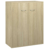Sideboard Sonoma oak Engineered wood 60 x 30 x 75 cm Sideboard 800732