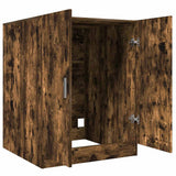 Washing Machine Cabinet Smoked Oak 71x71.5x91.5cm 813194