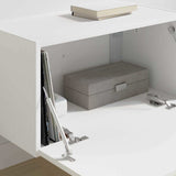 TV Wall Cabinet White 60 x 31 x 29.5 cm Engineered Wood 892189