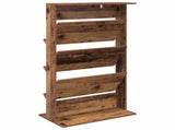 Magazine Rack Old Wood 70 x 41 x 126 cm Engineered Wood 899533